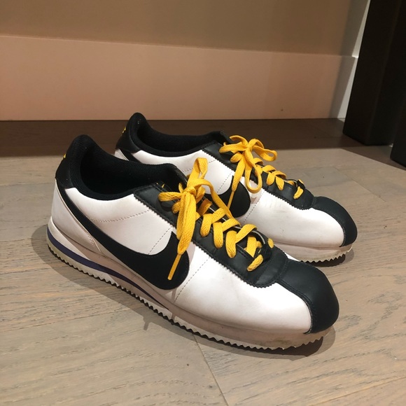 Nike Cortez Blue Gale/Laser Fuchsia Size 10 - Picture 2 of 6